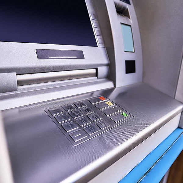 A clean ATM